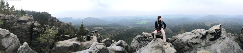 Panorama über die Häntschelstiege.